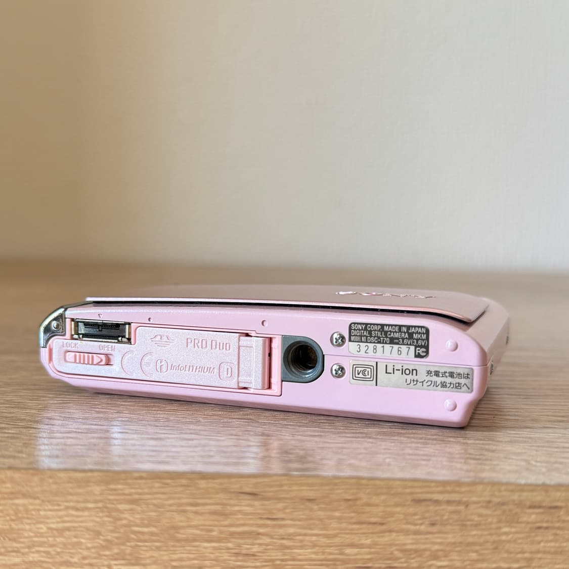 딸기우유빛 소니 사이버샷 DSC-T70 빈티지디카 디카 카메라 상품이미지7