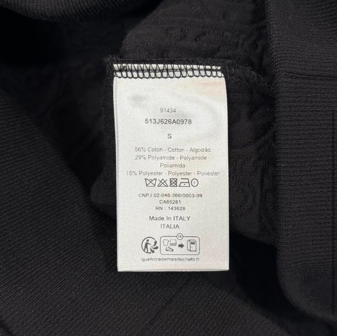 [리오브전포점] 디올 오블리크 디테일 코튼 블렌드 후드 상품이미지5