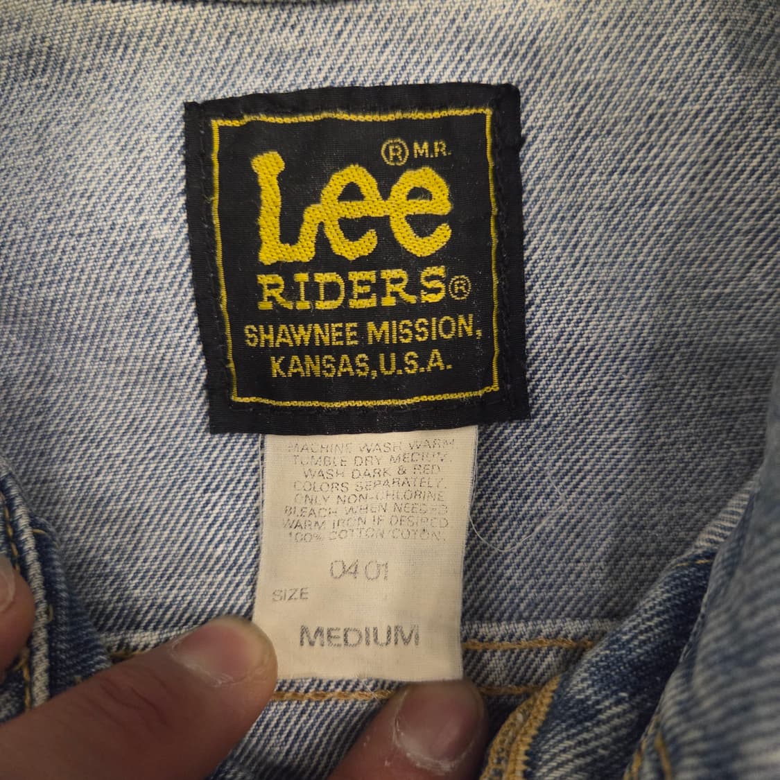 lee 1세대 데님 자켓 지잔 상품이미지3