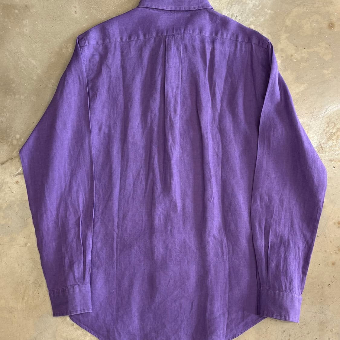 🫶🏻 폴로랄프로렌 Purple 린넨 셔츠 🫶🏻 상품이미지3