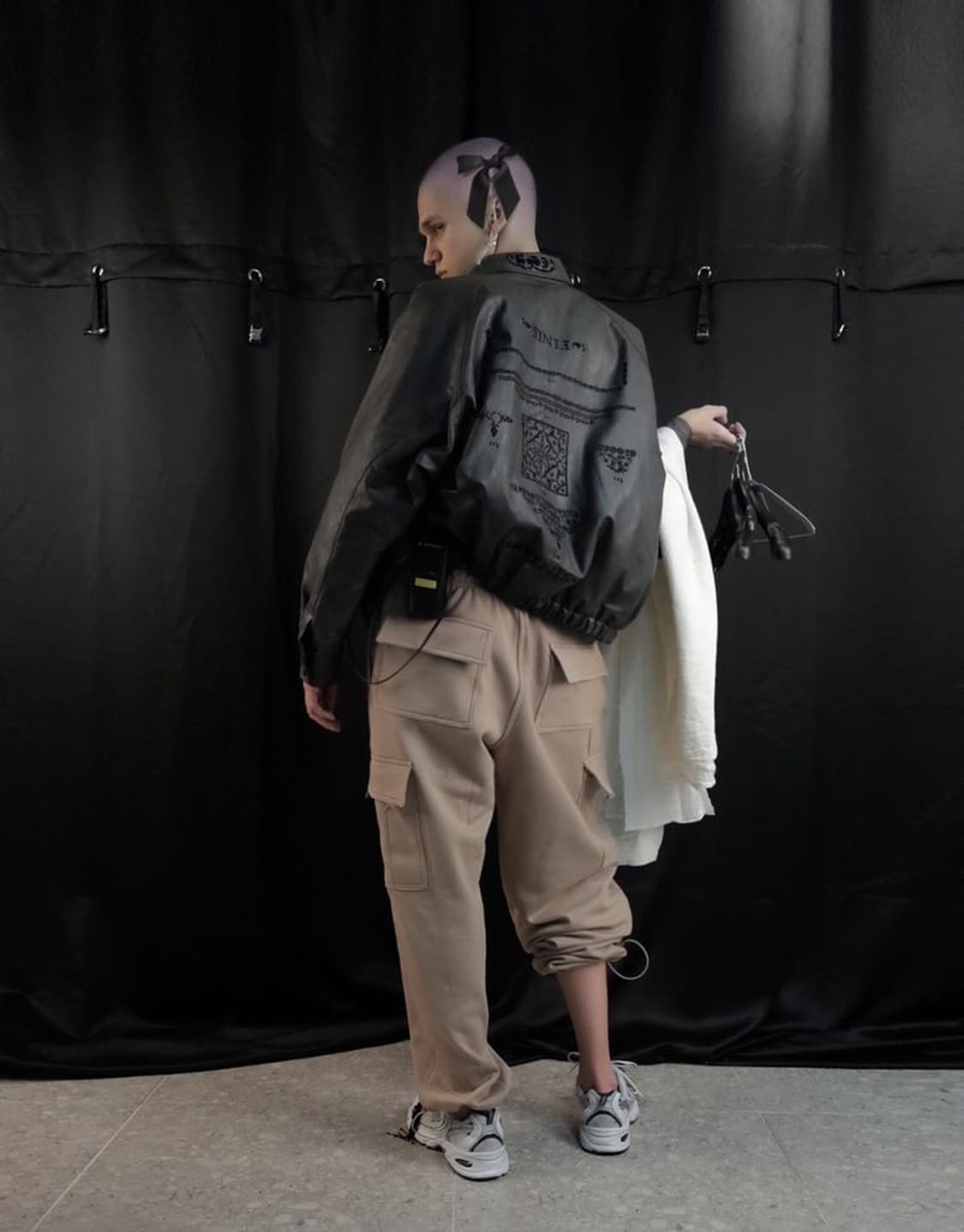 604service EMBROIDERED LEATHER JACKET 상품이미지4