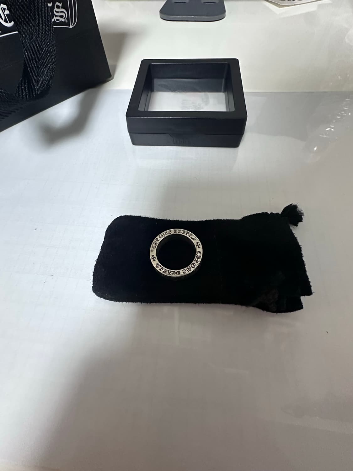 크롬하츠 퍽유링 us 6.5 신강구매 상품이미지2