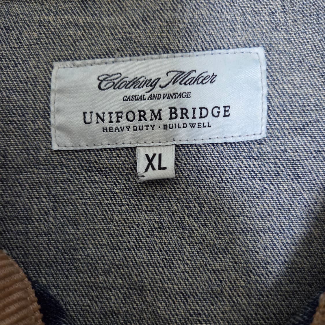 [새상품] 유니폼브릿지 zip-up denim trucker jacket 상품이미지7