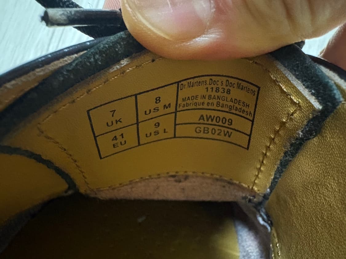 닥터마틴 1461 3홀 스무스 260 상품이미지7