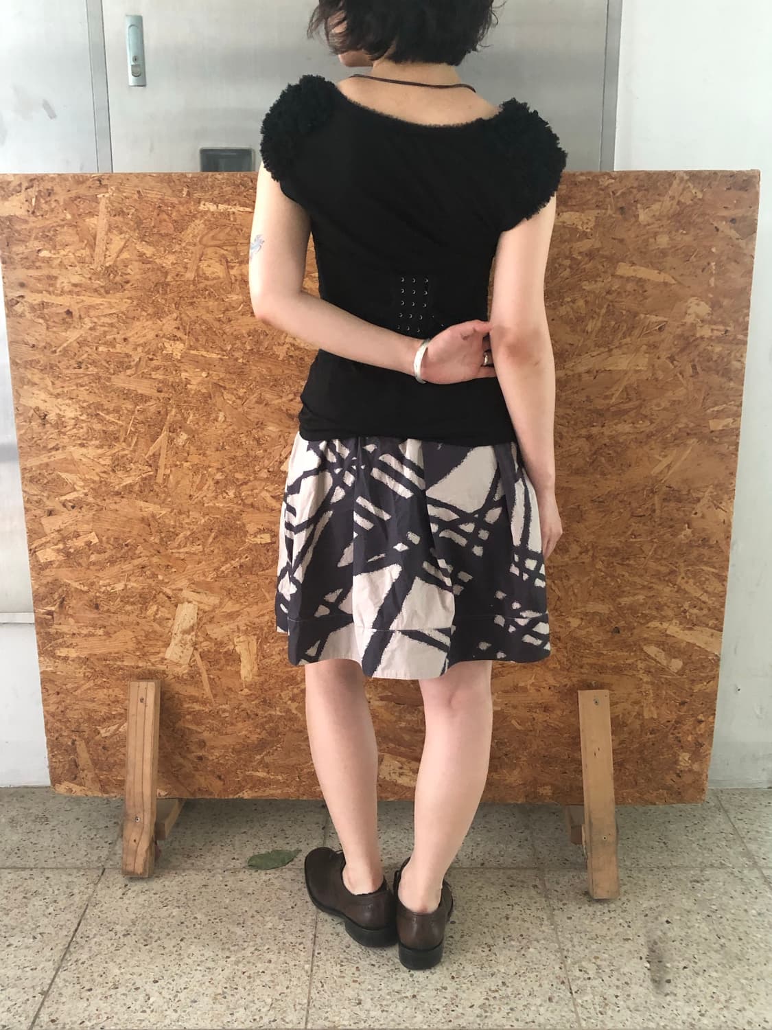 flared sk / des pres 상품이미지1