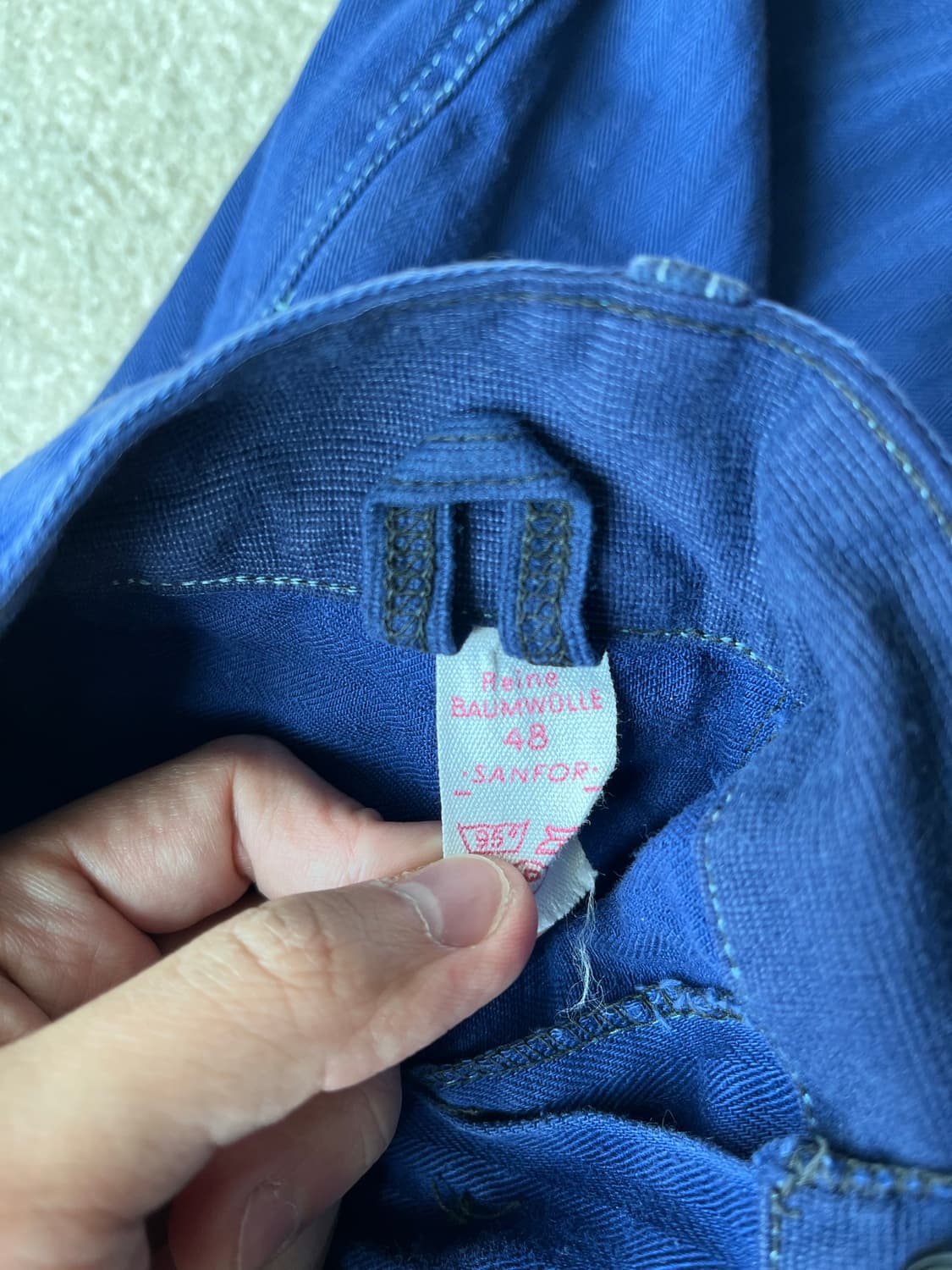 70s 산포라이즈드 헤링본 프렌치 팬츠 (30-31) 상품이미지6