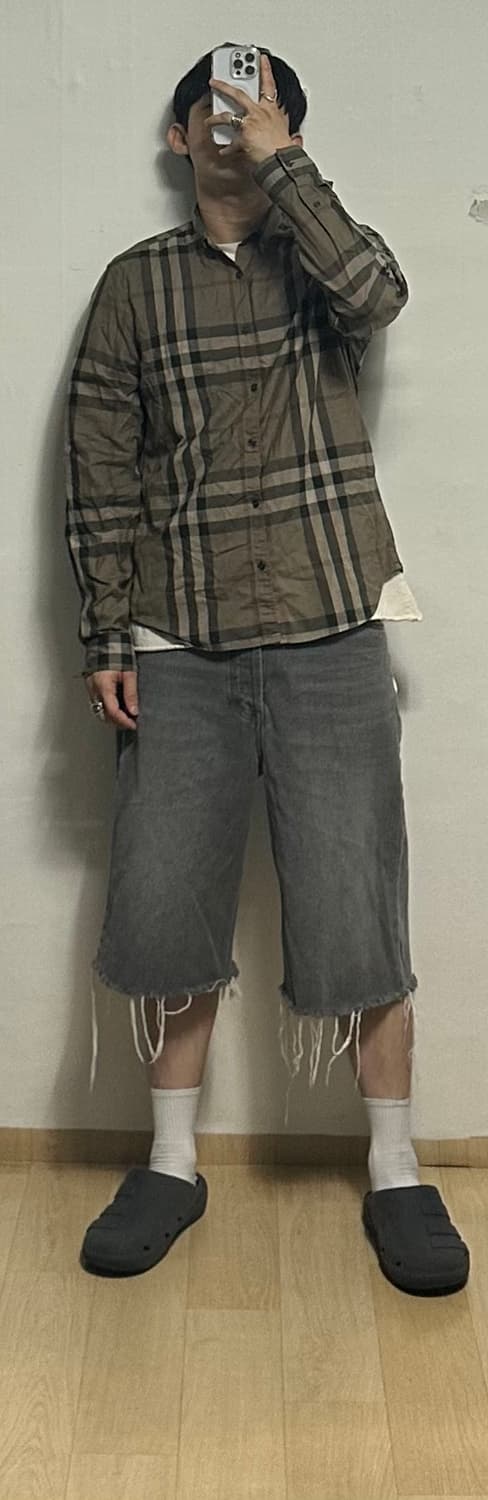 버버리 브릿 노바체크 셔츠 상품이미지5