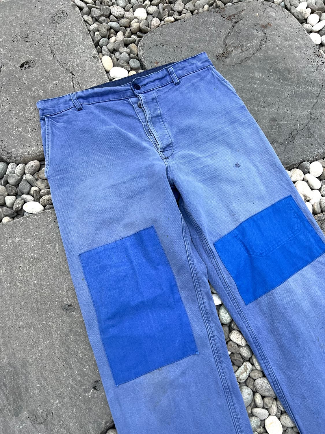 HARD FADED VINTAGE WASHING 패치워크프렌치워크팬츠 상품이미지5