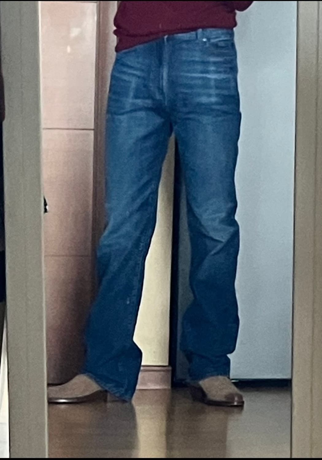 생로랑 90s 플레어진 상품이미지1