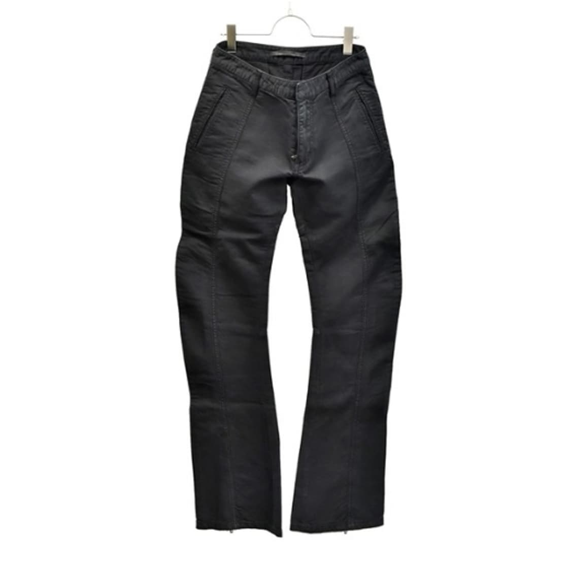 [새상품/4] ripvanwinkle 커브드 지퍼 팬츠 상품이미지3