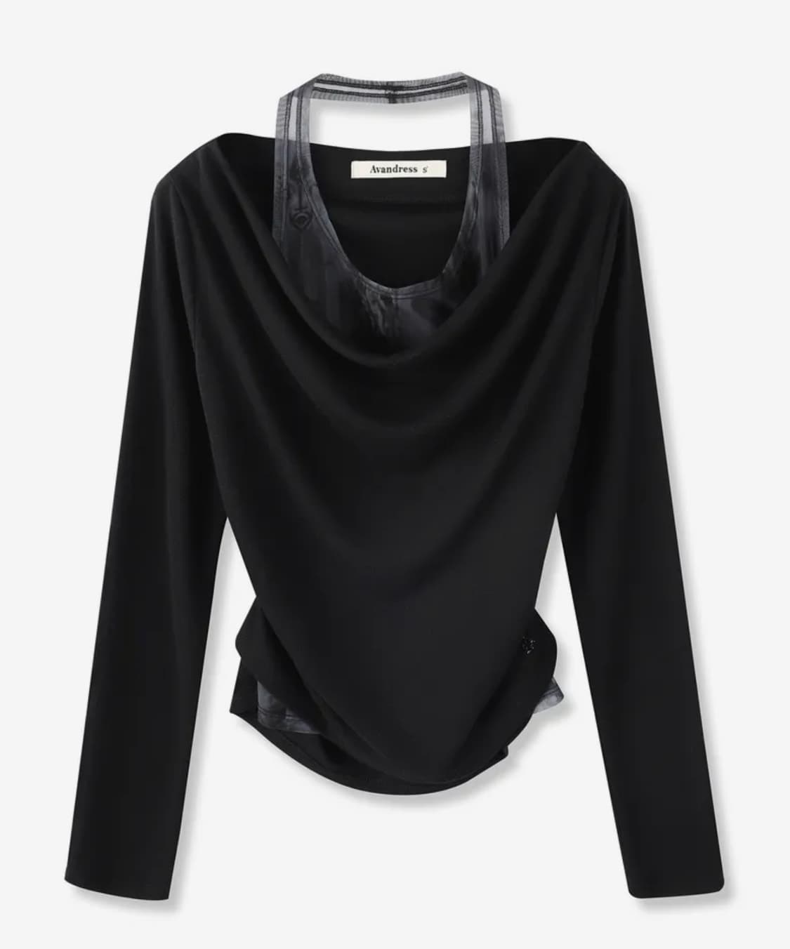 어반드레스)
클라라 드레이프 티 블랙 S 상품이미지3