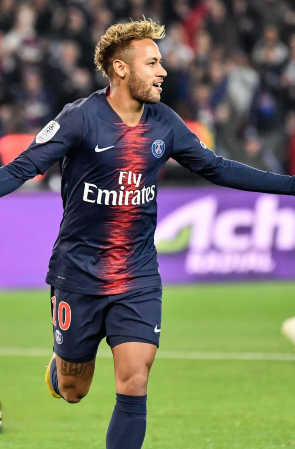 18-19시즌 파리생제르망 홈 네이마르 유니폼 L 상품이미지8