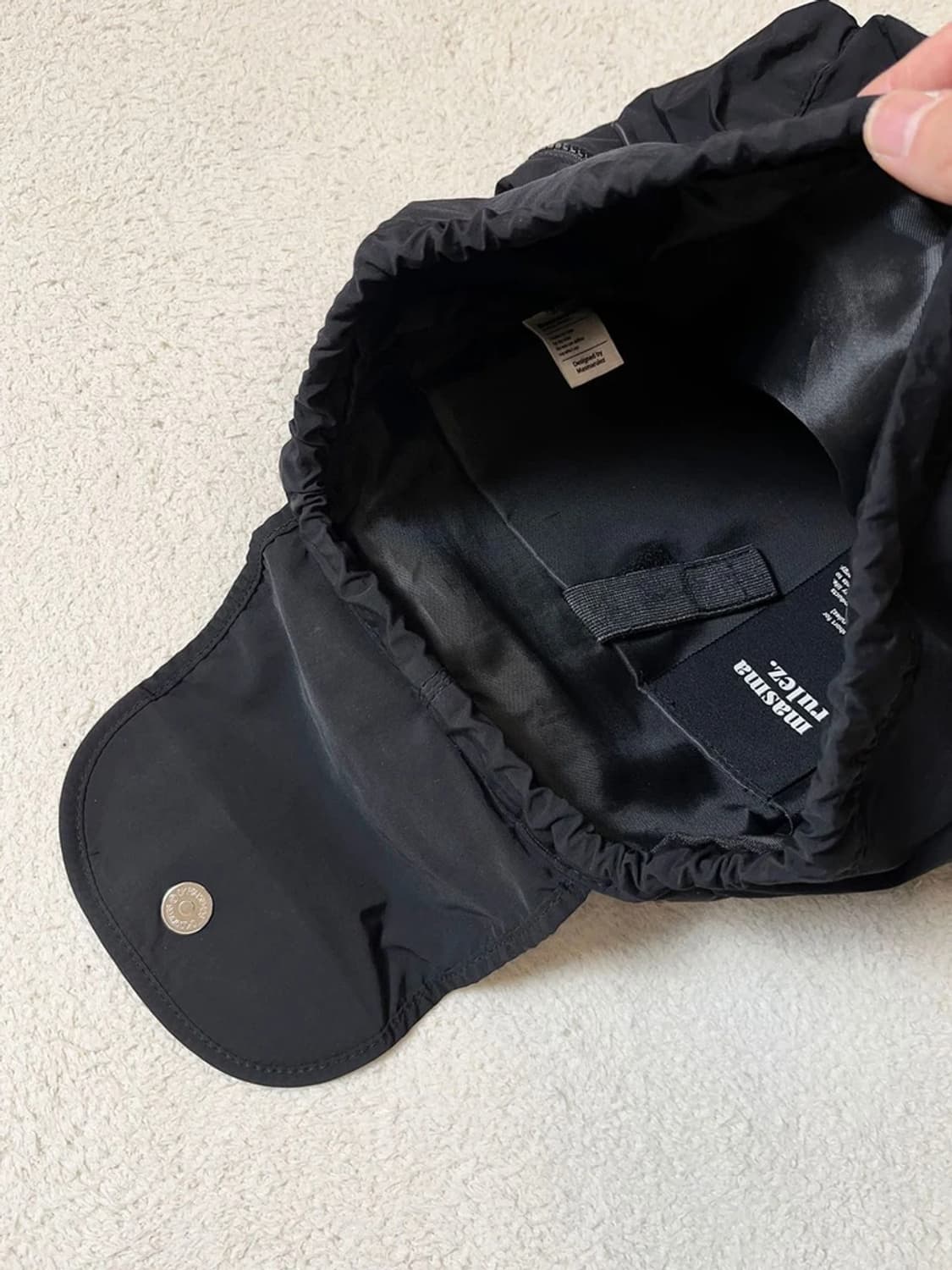 마스마룰즈 MASMARULEZ 미니 플랩 백팩 A1808 상품이미지8