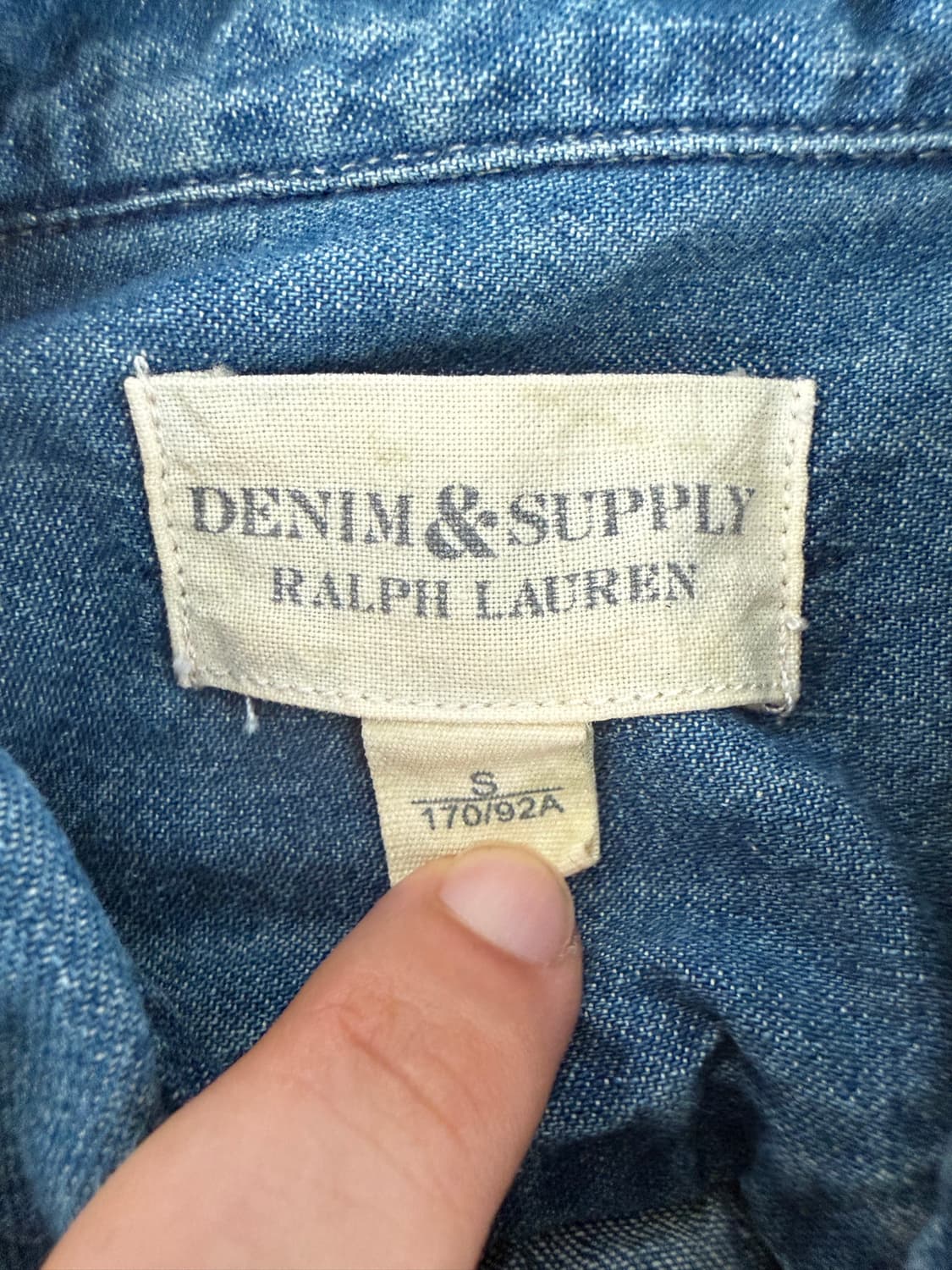 데님앤서플라이(DENIM&SUPPLY) 데님 셔츠 베스트 상품이미지5