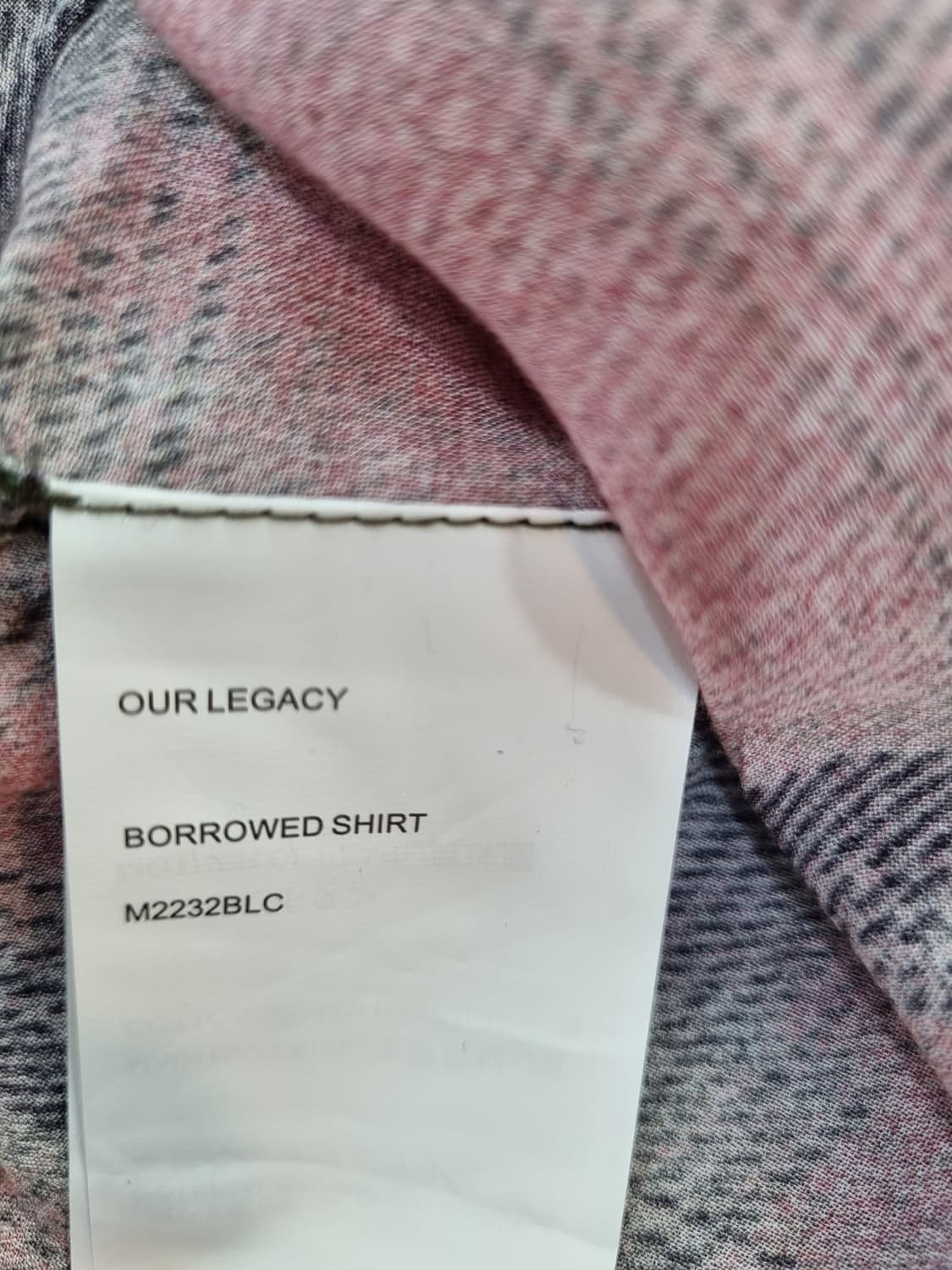 아워레가시 체크 셔츠 46 상품이미지6