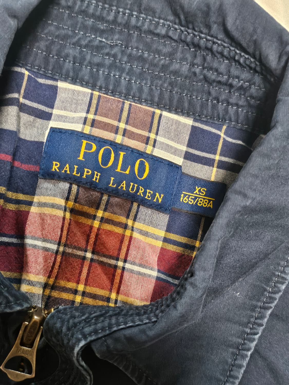 폴로 랄프로렌 스윙탑 블루종 자켓 S 네이비 상품이미지5