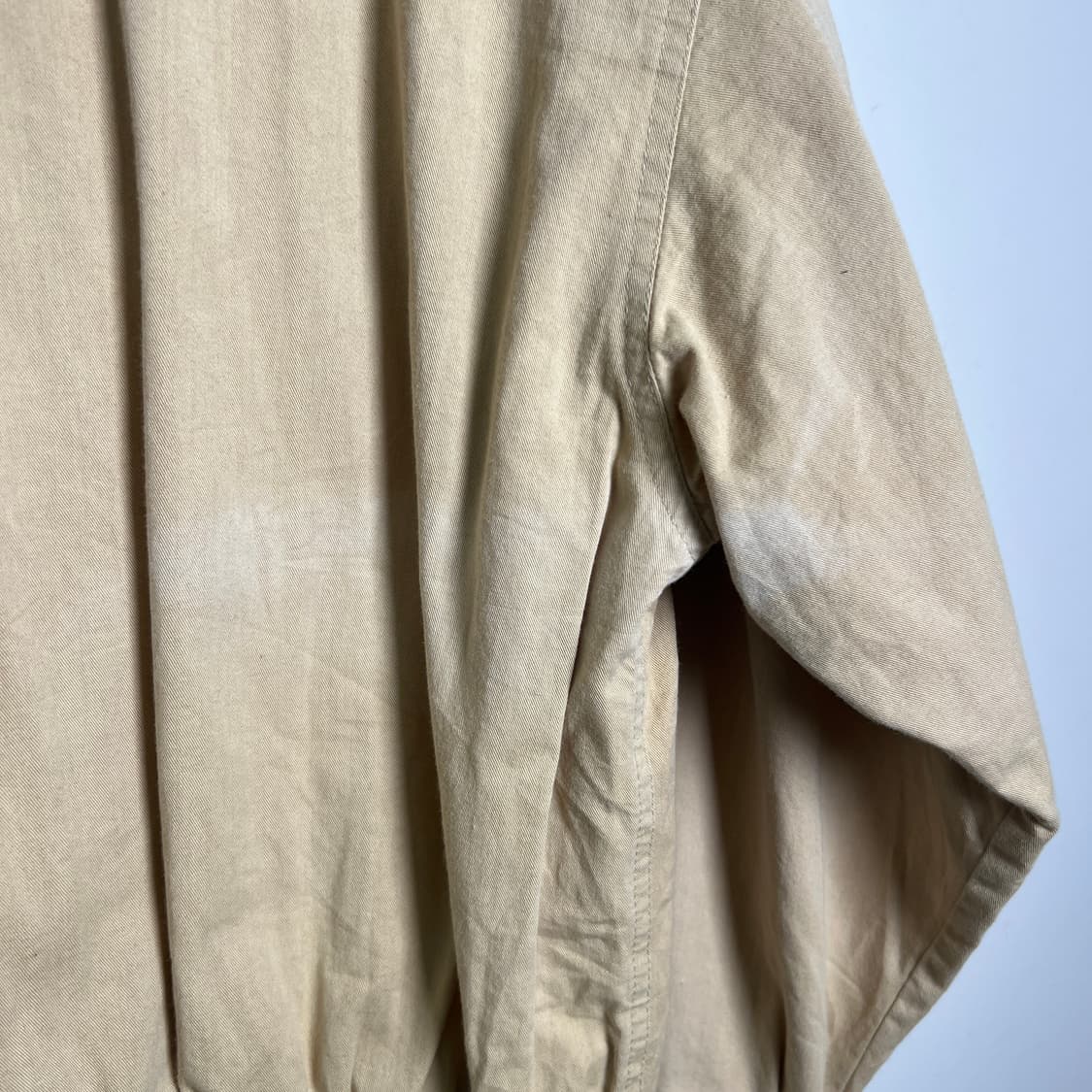 조르지오 아르마니 빈티지 베이지 봄버 자켓  상품이미지9