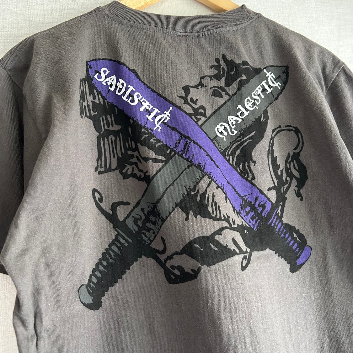Lessthan Goth y2k Half Sleeve T-shirts 상품이미지5
