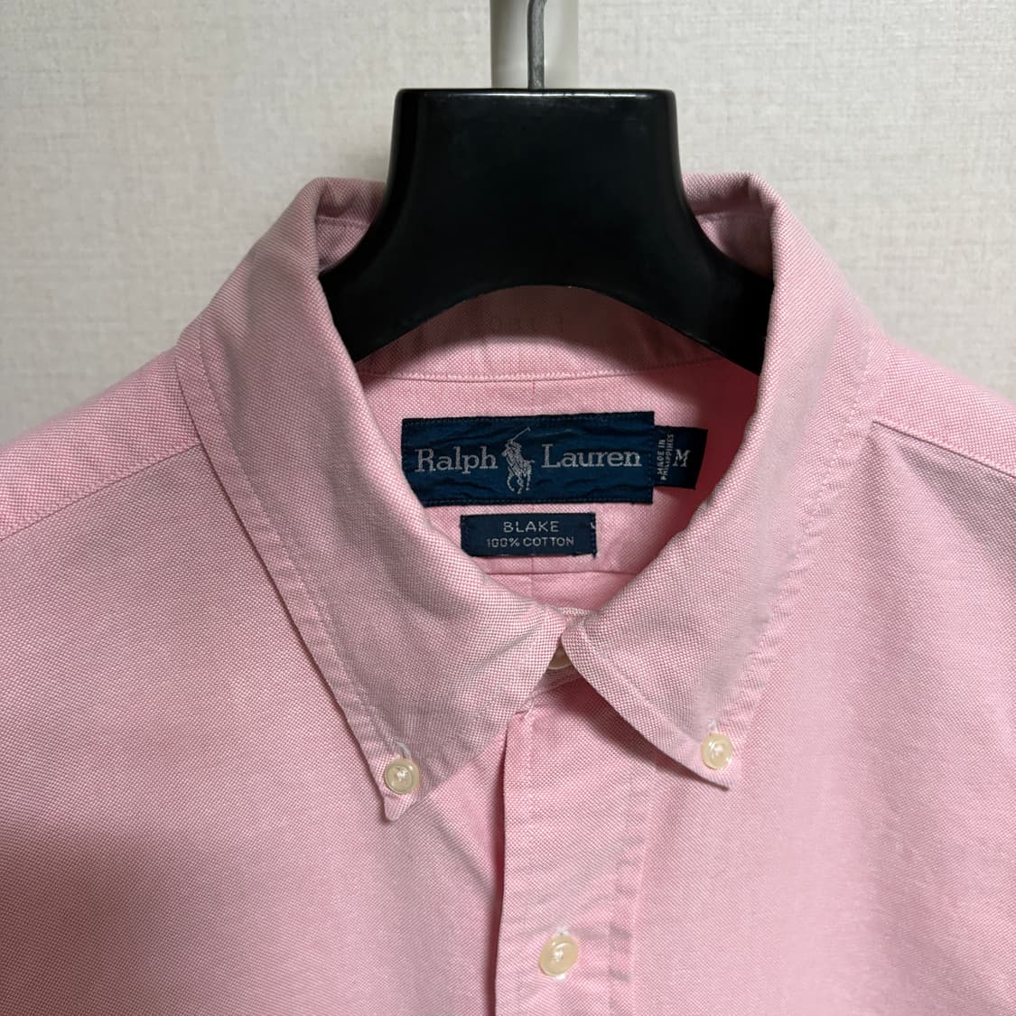 폴로 랄프로렌 블레이크핏 옥스포드 셔츠 / 핑크, M 상품이미지4