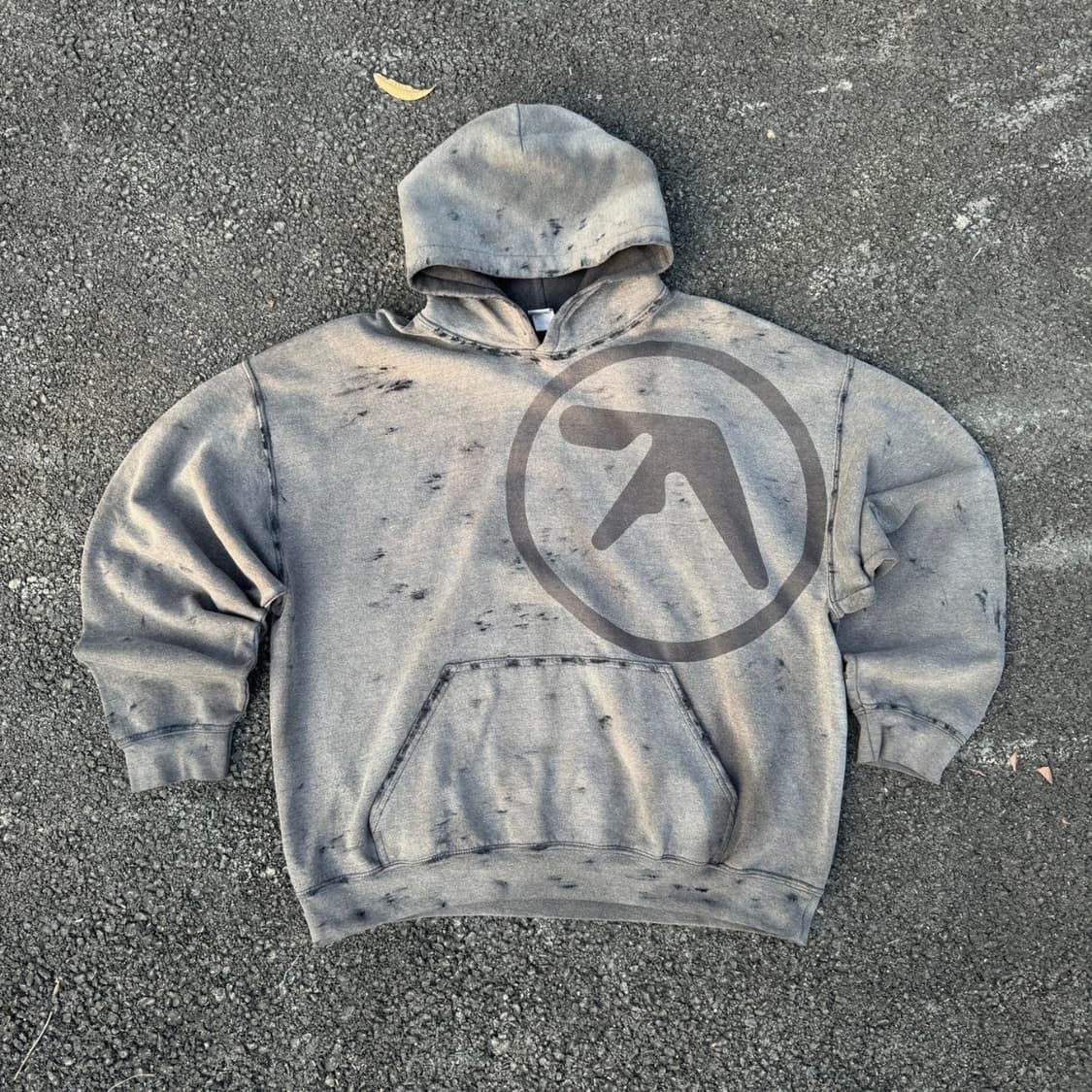 빈티지 00s Aphex Twin Faded Hoodie 상품이미지1