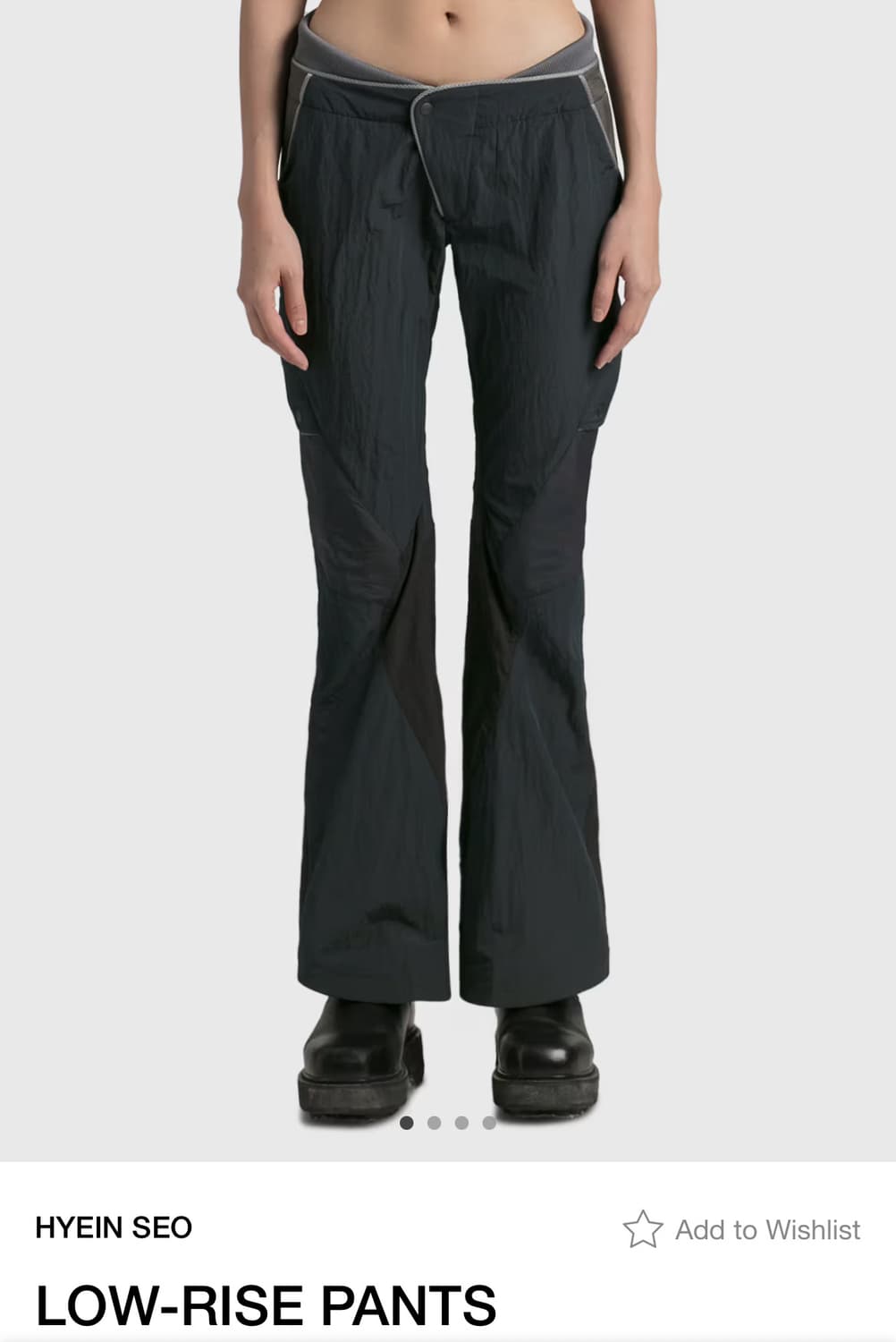 HYEIN SEO lowrise pants 2 혜인서 로우라이즈 팬츠 상품이미지6