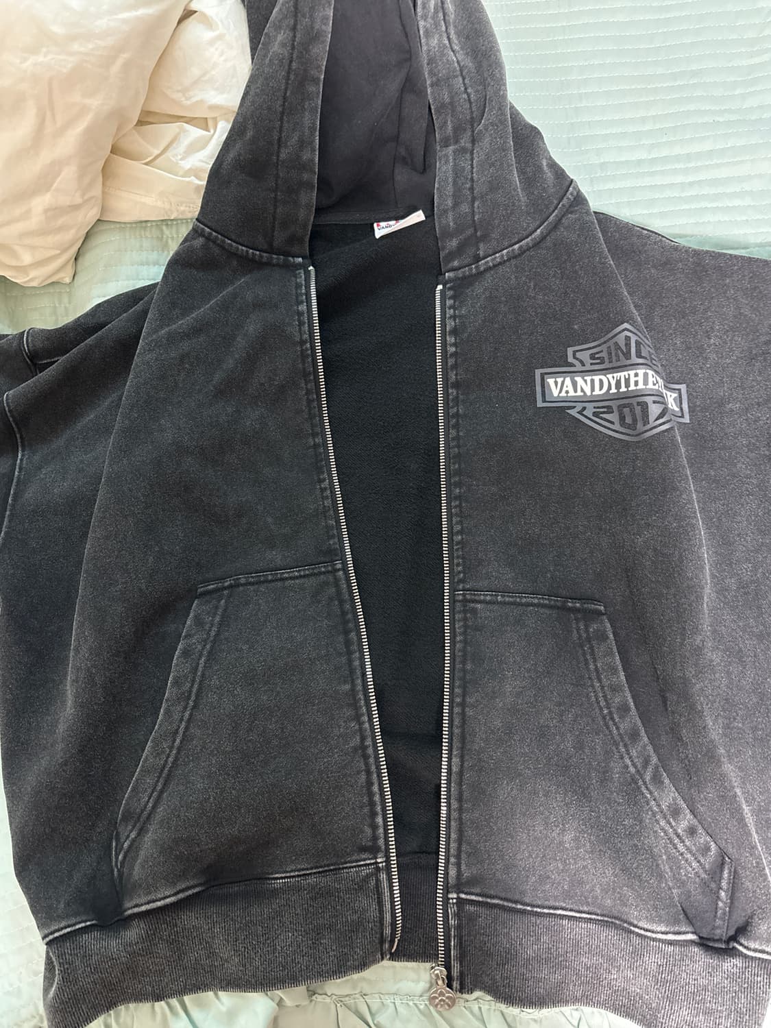 반디더핑크 후드집업 상품이미지1