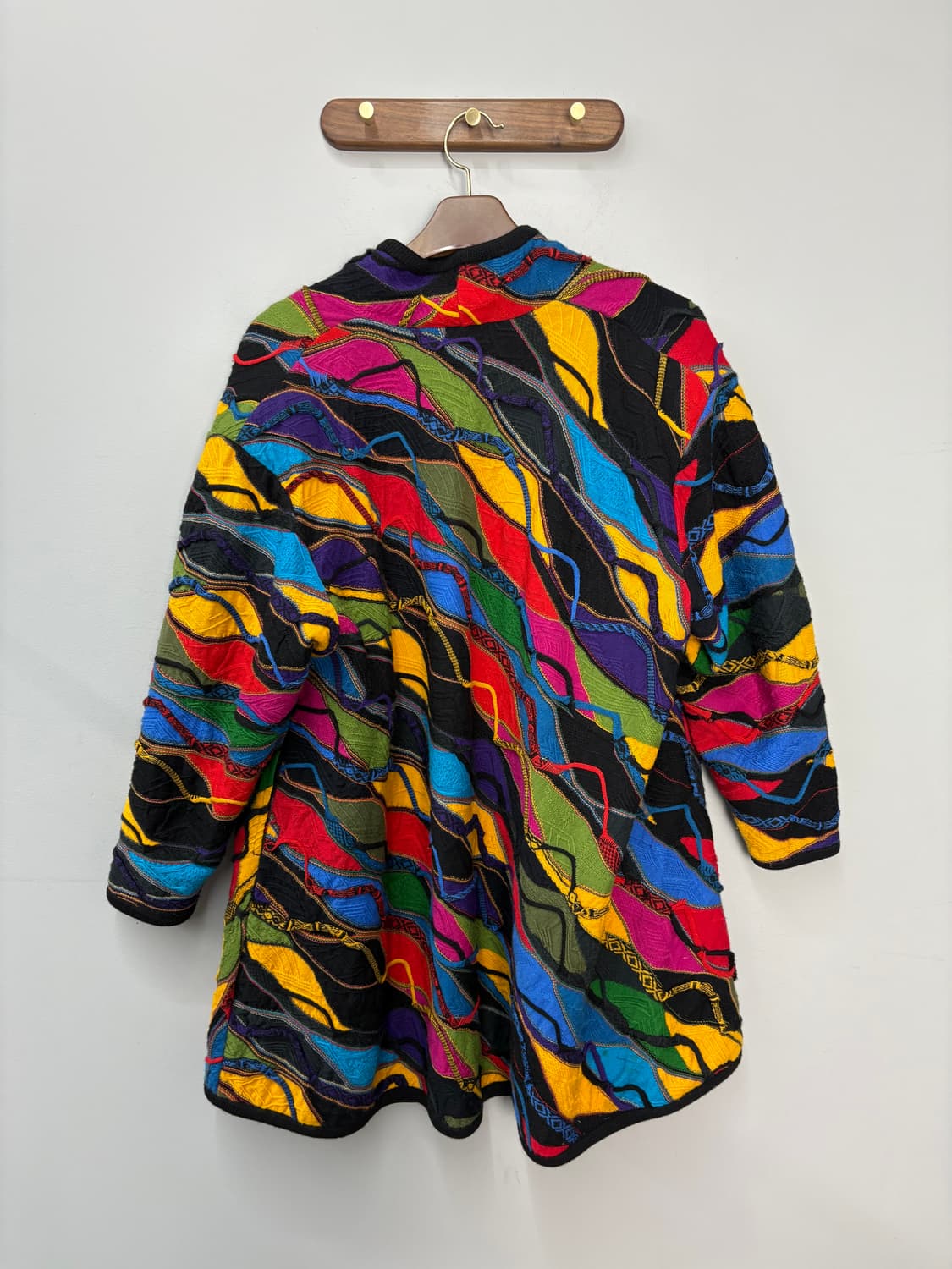 쿠지 오스트레일리아 케이블 니트 롱 가디건 A3147 상품이미지4