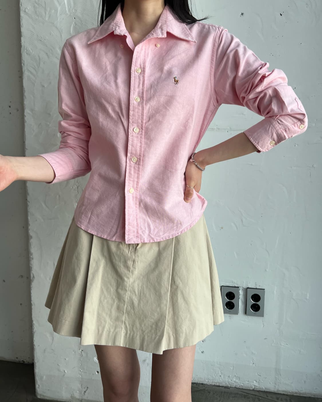 폴로 핑크셔츠 상품이미지4