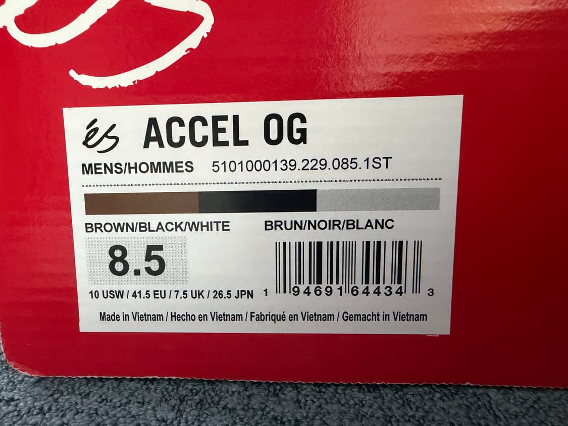 Es accel og 블랙 브라운 화이트 265 상품이미지2