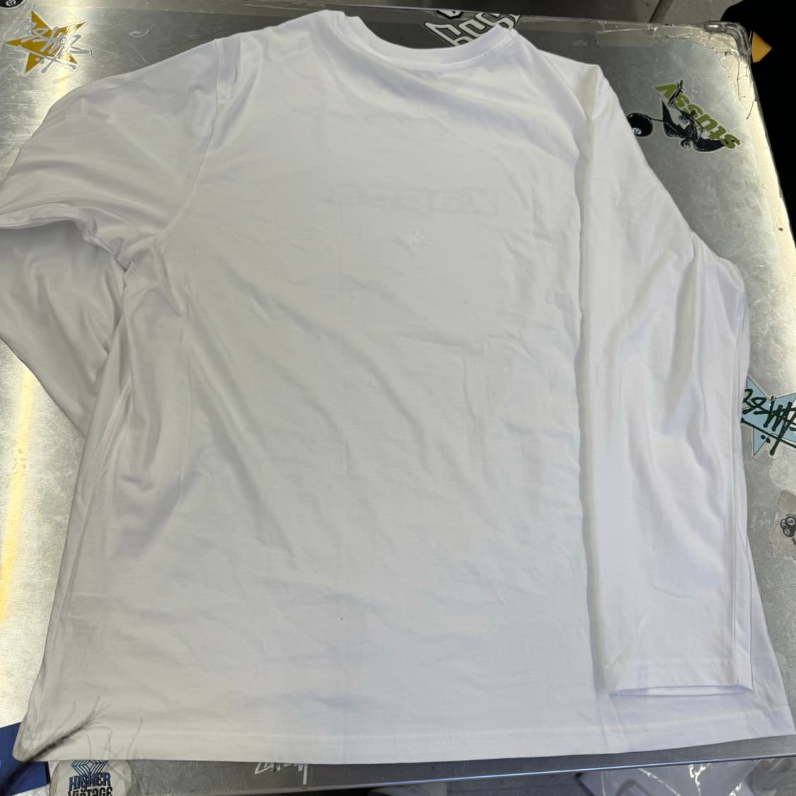 카파 로고 올드스쿨 프린팅 화이트 롱슬리브 XXL 상품이미지3