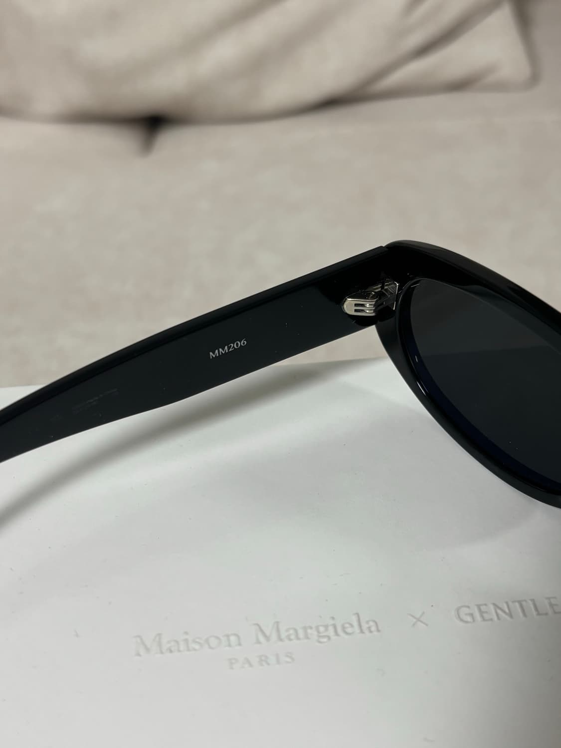 마르지엘라x젠틀몬스터 선글라스 MM206 블랙 상품이미지8
