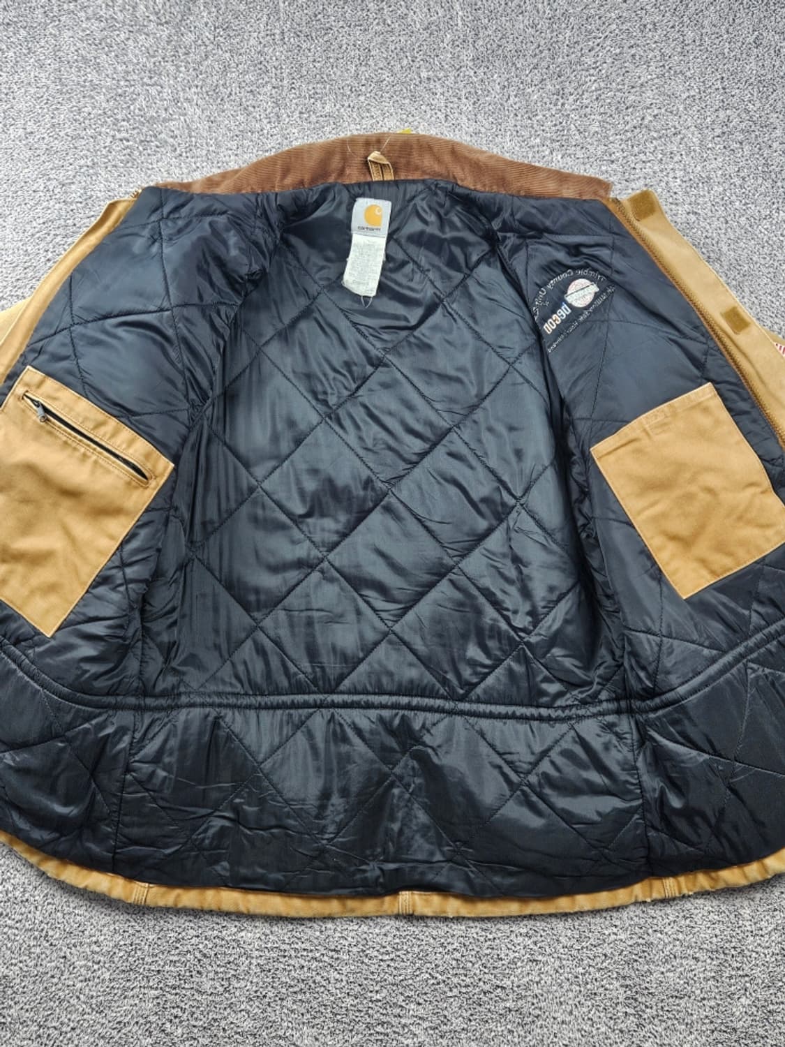 칼하트 C03 덕 캔버스 아크틱 초어 자켓 ( 44 ) / 11095 상품이미지10