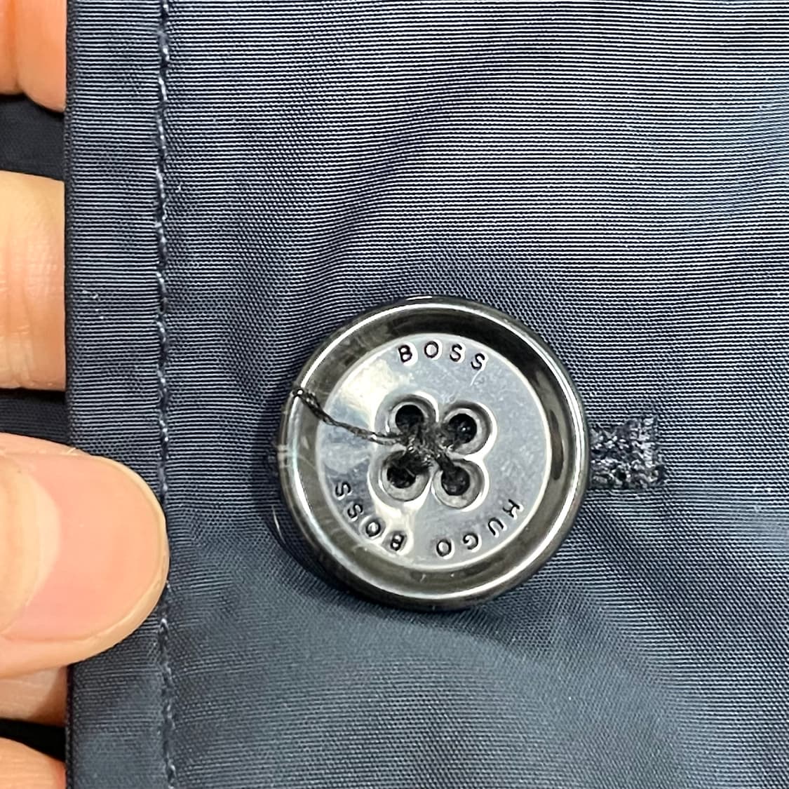 휴고보스 네이비 바람막이 야상자켓 UK46 상품이미지3