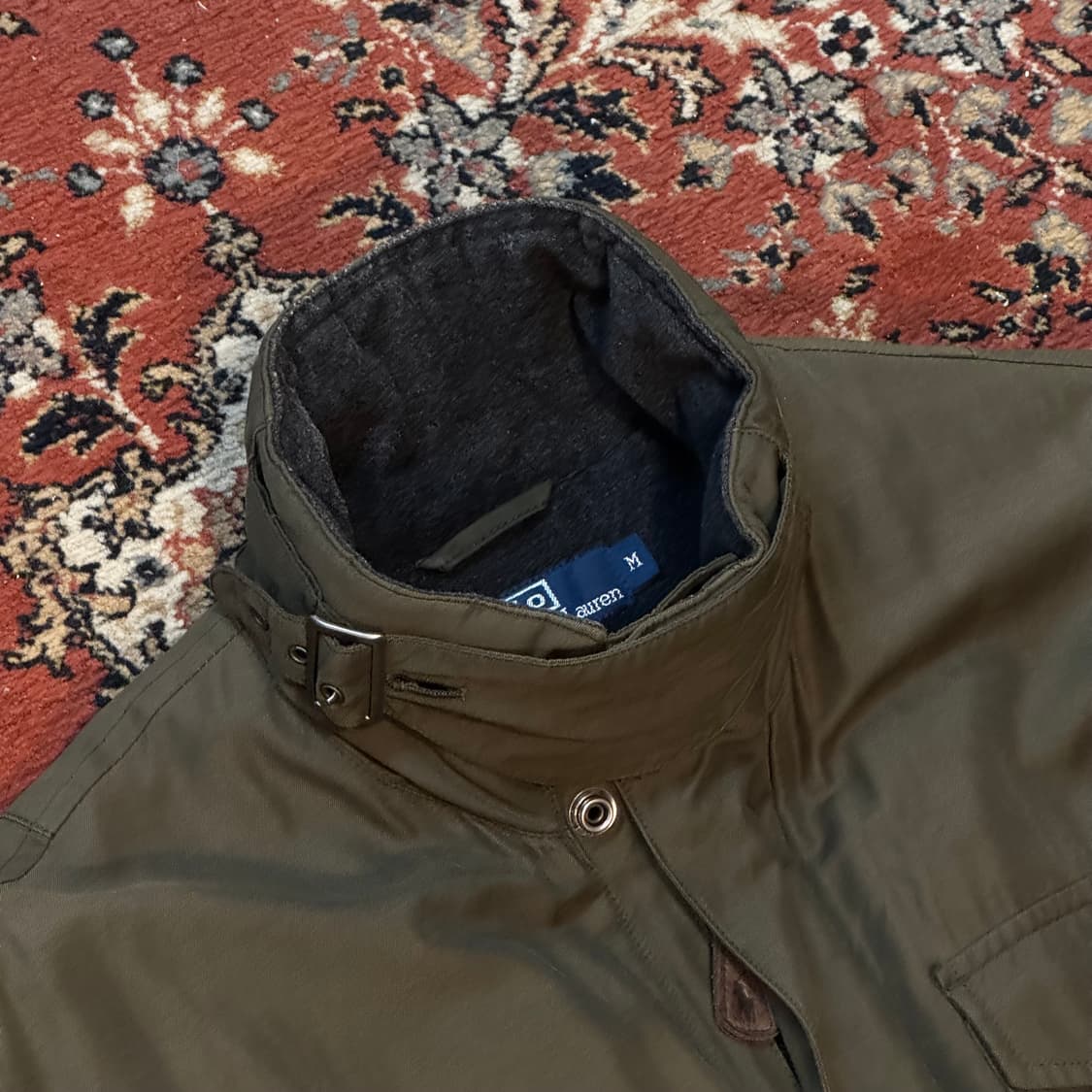 폴로 랄프로렌 m65 필드자켓 카키 (L) 상품이미지3