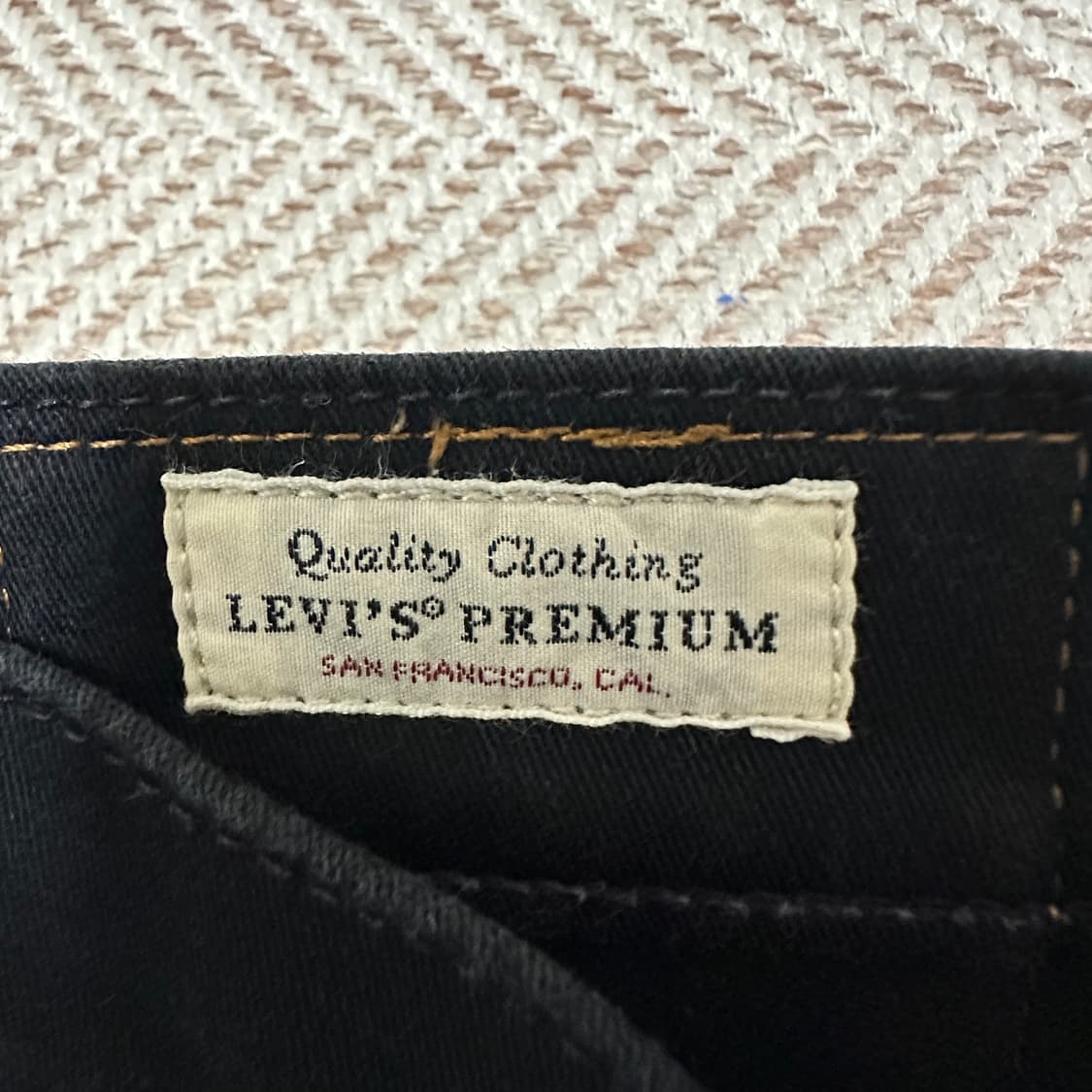 LEVI'S 505 premium jeans black 상품이미지4