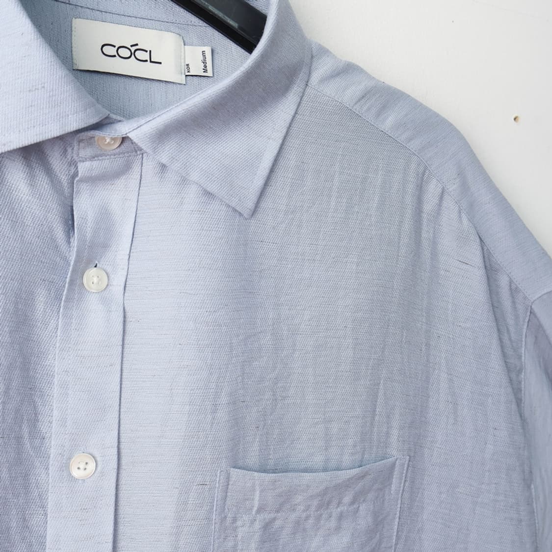 100/커스텀어클락 린넨 오버핏 롱 슬리브 셔츠 상품이미지4