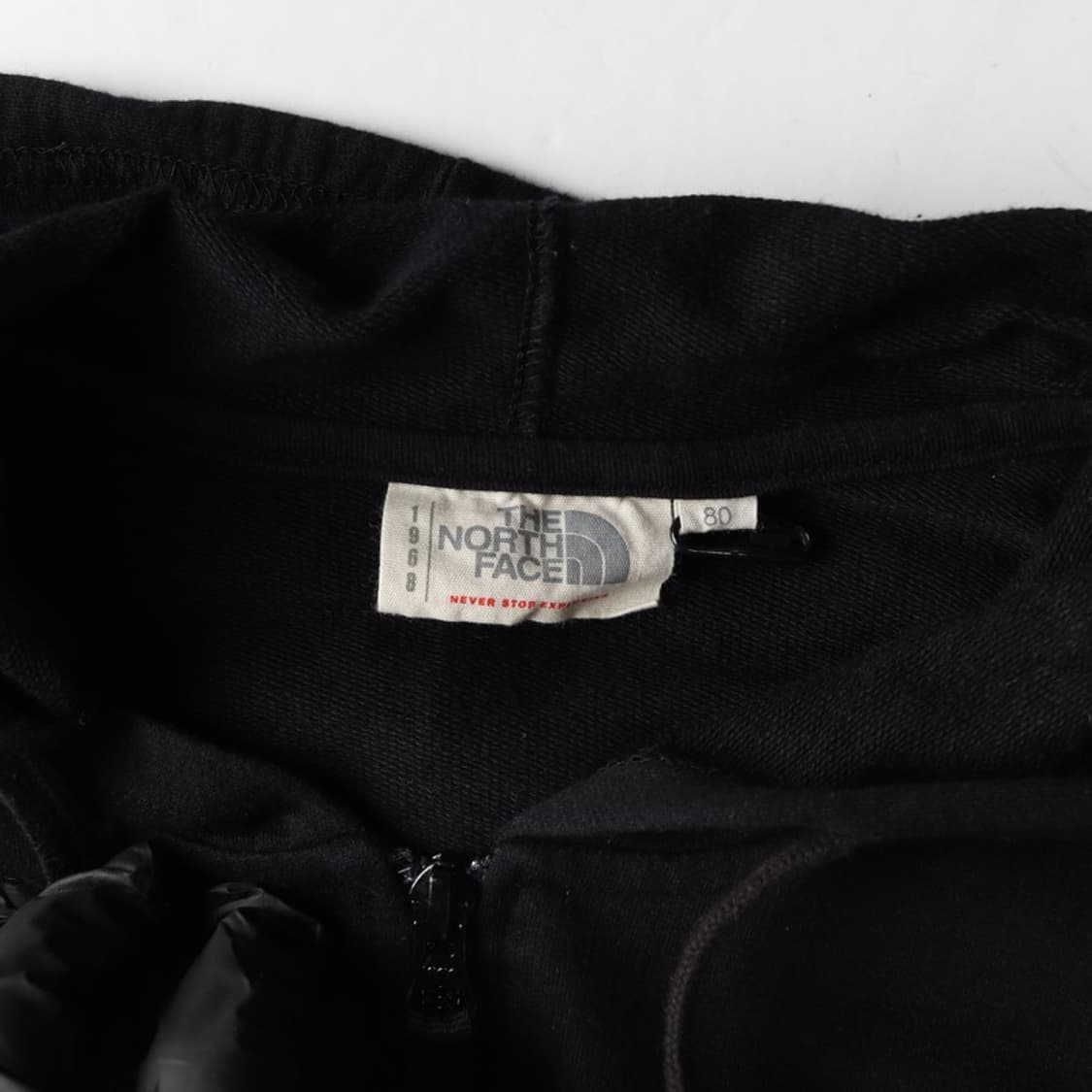 노스페이스 핑크 자수 로고 후드 집업 S 상품이미지6