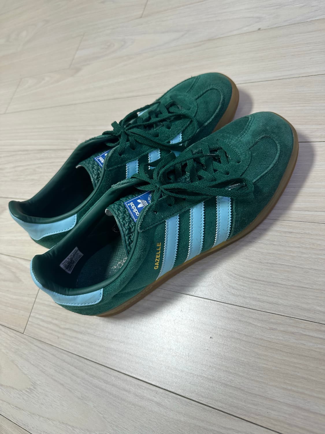 아디다스 가젤 인도어 그린 상품이미지2