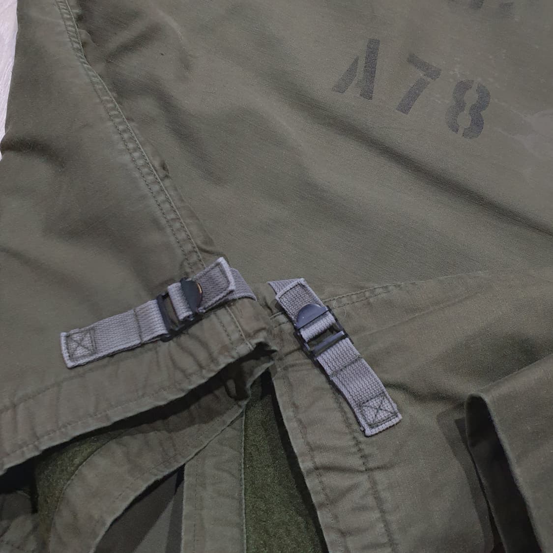 오리지널 미해군 a2 덱자켓 L 105  상품이미지7
