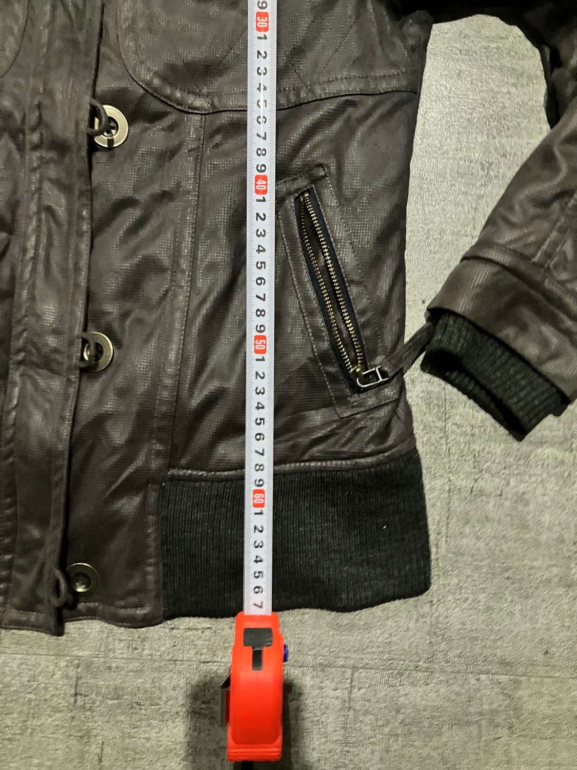 일본빈티지 Tnille 핀터깔y2k 보헤미안펑크 긱시크봄버자켓 상품이미지3