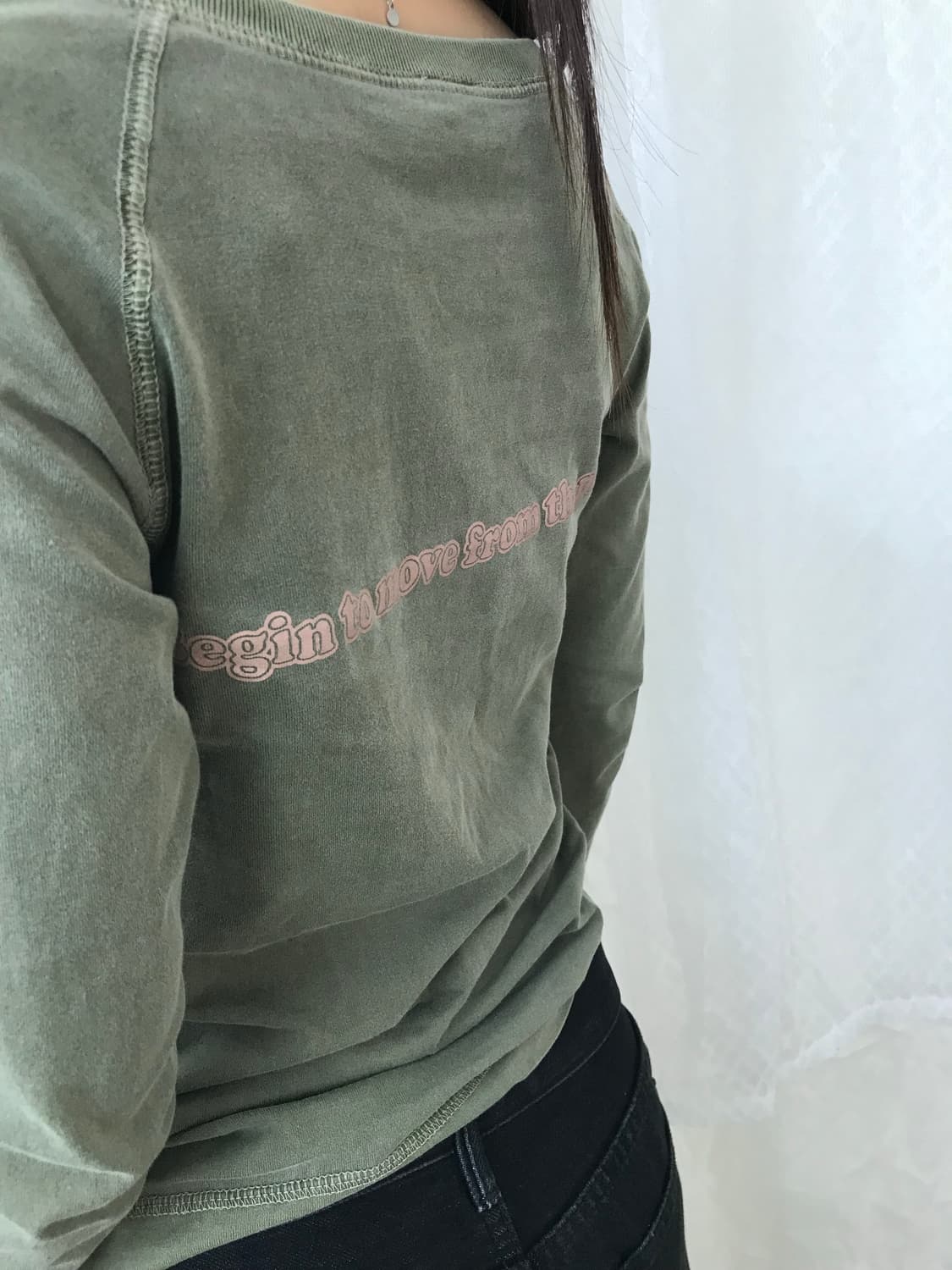 Underwraps 빈티지 로고 롱슬리브 상품이미지4