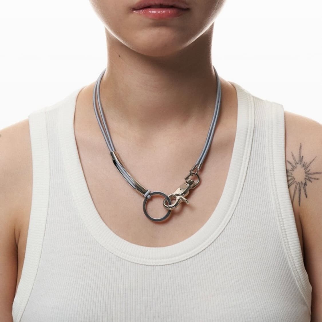 세이지가세이지 목걸이 40cm 라이트그레이 상품이미지1