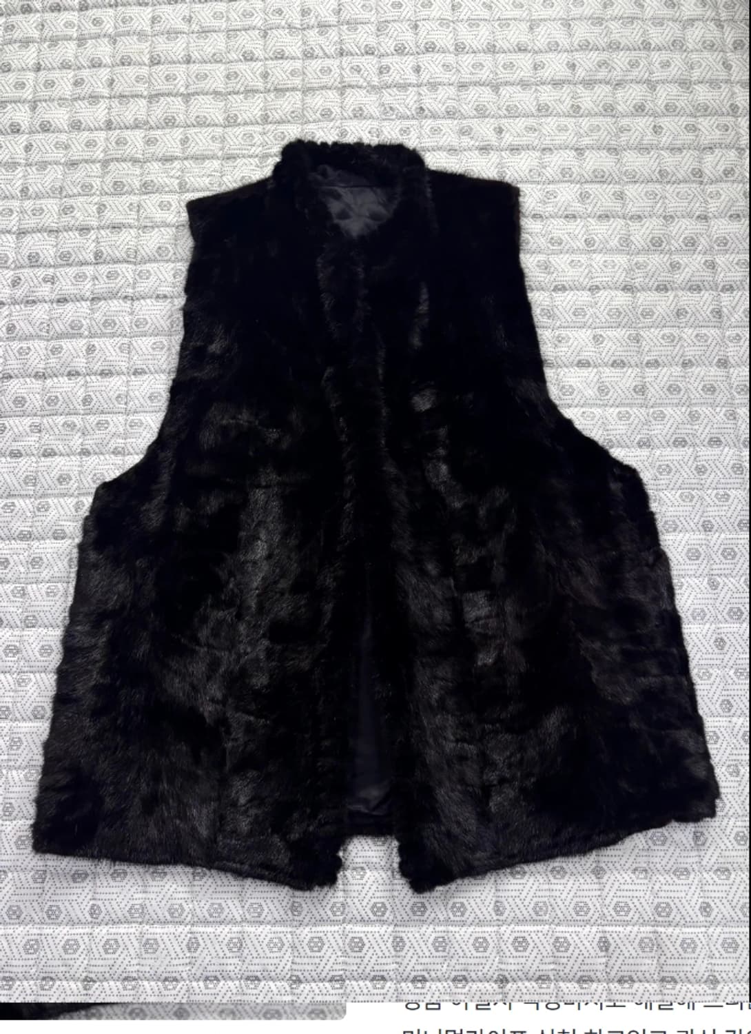 밍크 모피 베스트 ~55반 상품이미지2