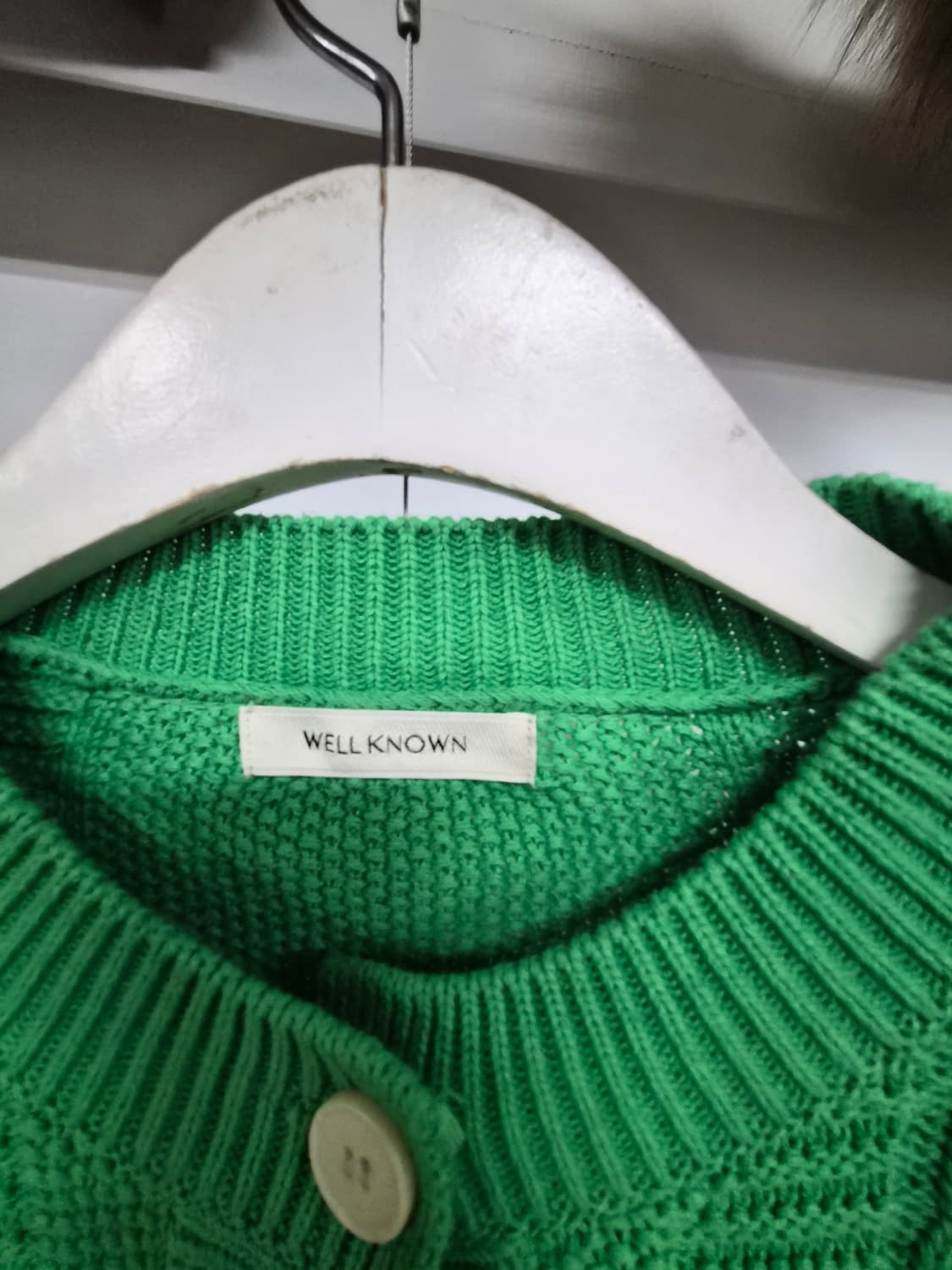 well known 그린 케이블 가디건.쥬시쥬디 면스판 스커트 상품이미지4