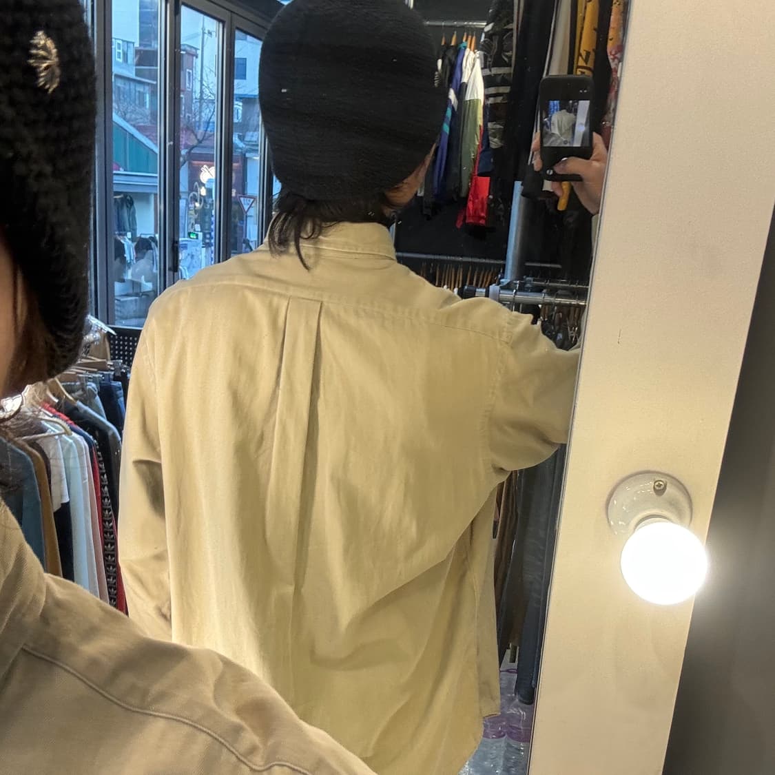 폴로 랄프로렌 셔츠 베이지색 상품이미지4