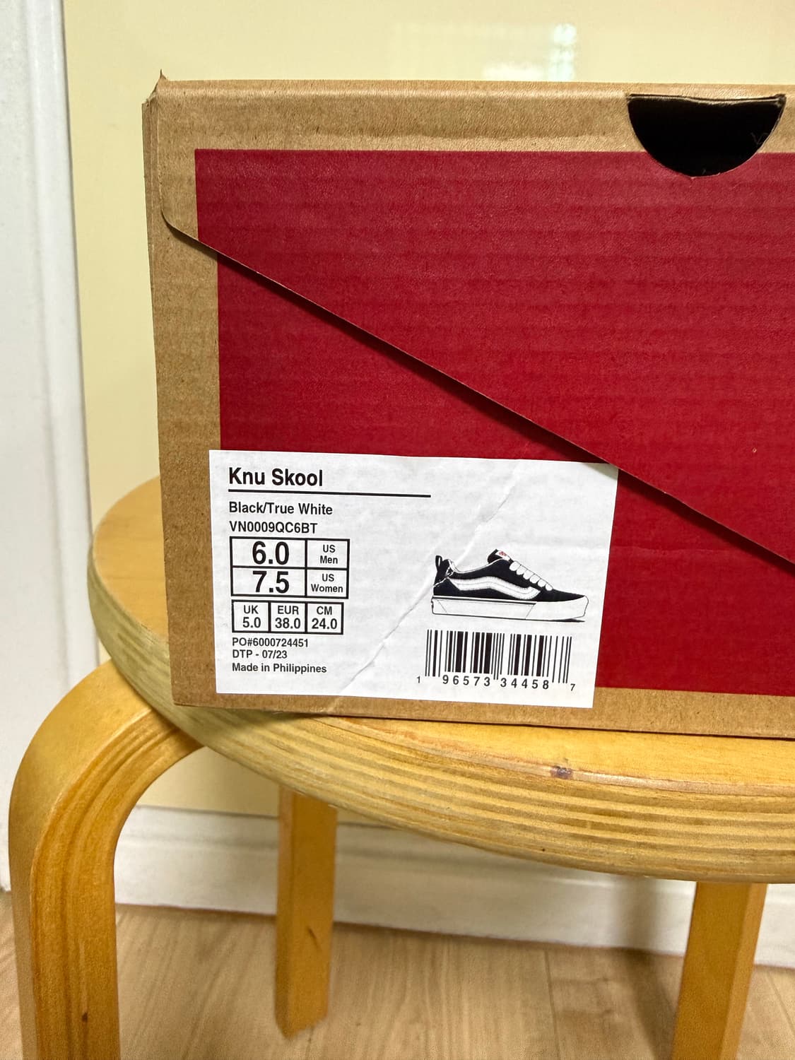 반스 크누스쿠 Knu Skool 블랙 240 상품이미지3