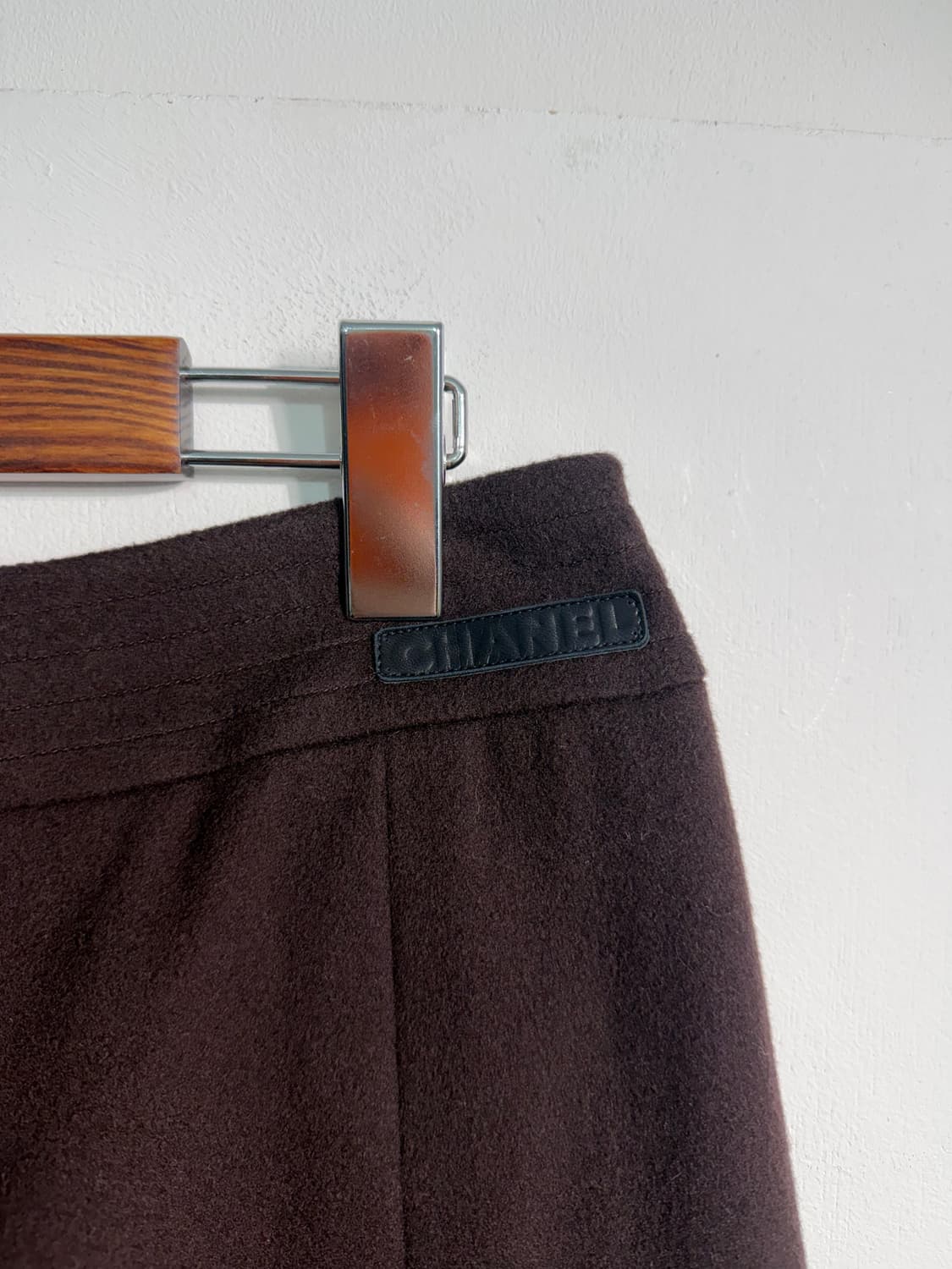 CHANEL 샤넬 캐시미어 100% 스커트 상품이미지5