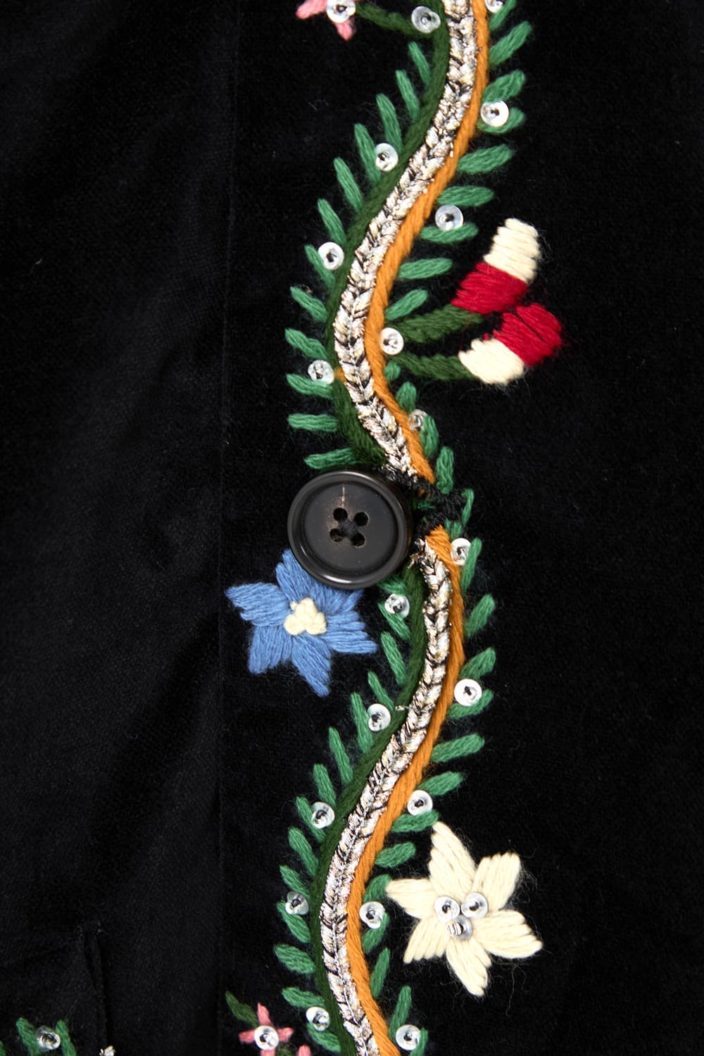 BODE ALPINEFLOWER JACKET (BLACK MULTI) 상품이미지5