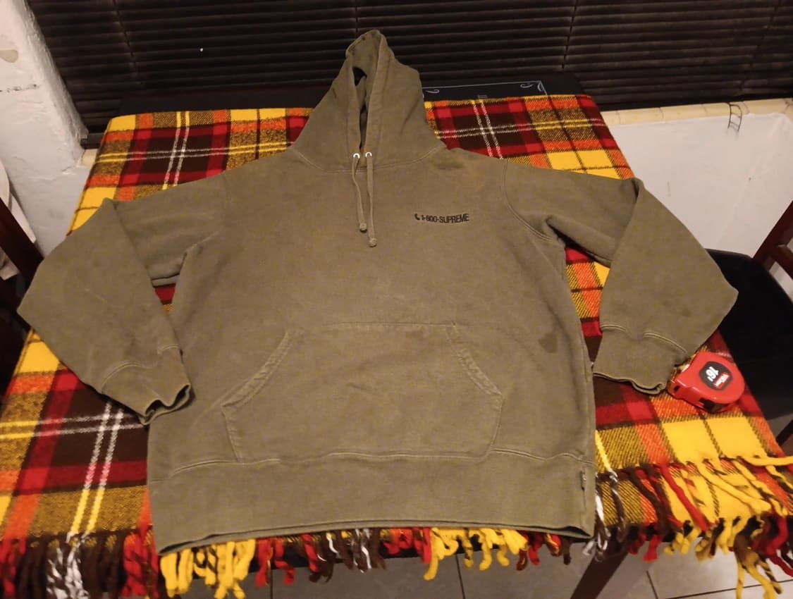 19FW 슈프림 1-800 후드티 상품이미지3