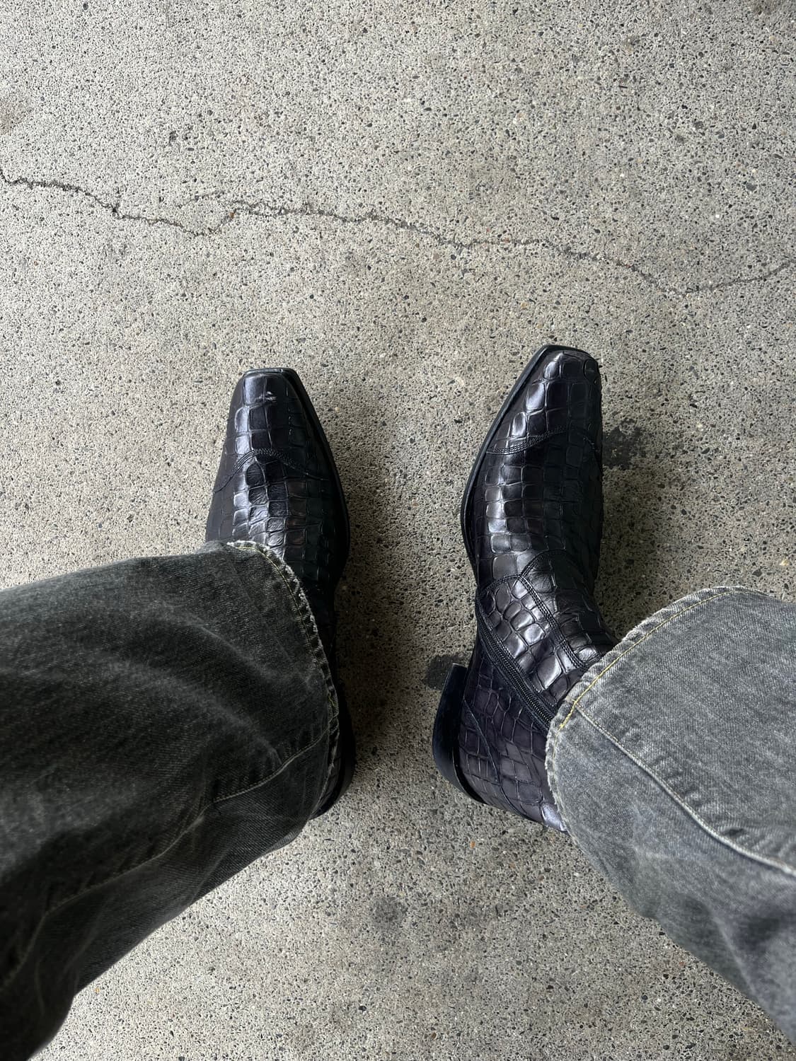 아카이브 크로커다일 부츠 상품이미지7